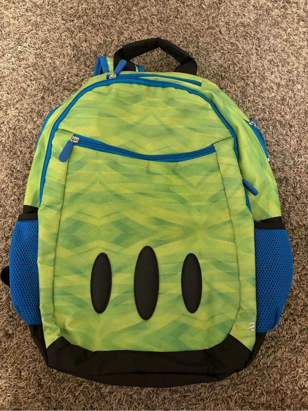 Kids Green & Blue Backpack - Unbranded